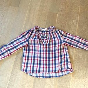 Xirena flannel plaid shirt - size xs